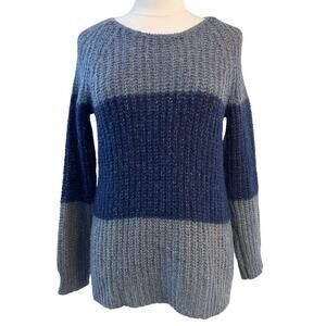 GERARD DAREL Color Block Pullover Sweater S (1)